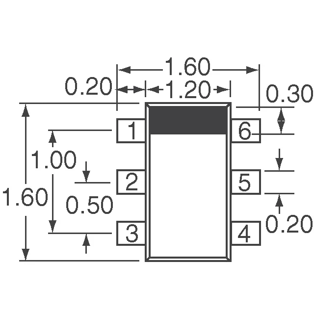 UP0431400L Panasonic Electronic Components  Transistors bipolaires (BJT) - Réseaux pré-polarisés